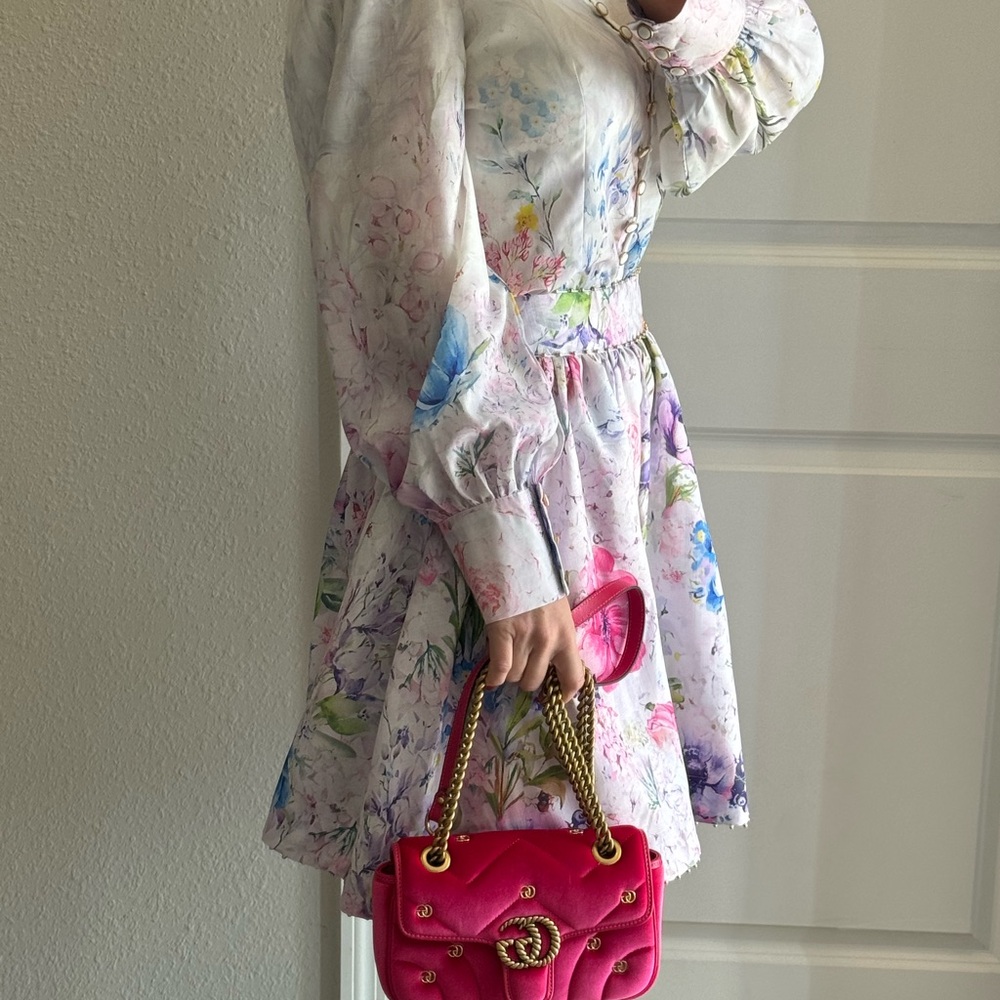 Designer Blouse with skirt , Floral Print, size S, M, L